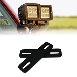 Rago Fabrication Ditch Light Bracket Extensions Pair | Compatible with Most Manufacturers Ditch Light Brackets | Made in The USA | Quick & Easy Installation