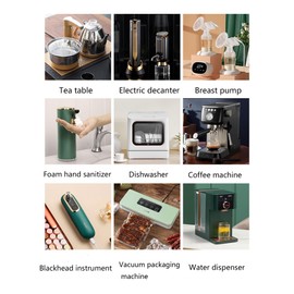 12v Micro Vacuum air Pump，2 PCS Portable Aluminium & Plastic Electric Vacuum Pump for Aquariums, Medical Equipment, and Home mini air Pump