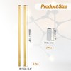 PATIKIL Threaded Extension Rod, 2 Sets 12" M10 x 1mm