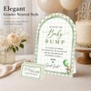 Green retro plaid Theme Baby Shower Games, Measure the Baby