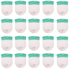 20pcs Propane Lantern Mantles for Gas Lantern Propane Light Mantle for Outdoor Camping Lantern Natural (20 Pcs)