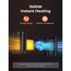1500W Space Heaters for Indoor Use, PTC Ceramic Electric Heaters