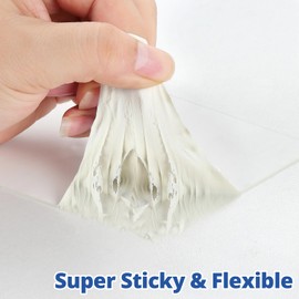 RV Roof Tape White, 4 Inch X 50 Feet RV Repair Sealant Tape, Stop Camper Roof Leaks, UV-Resistant, Weatherproof and Sturdy for Camper, Truck, Trailer, Boat