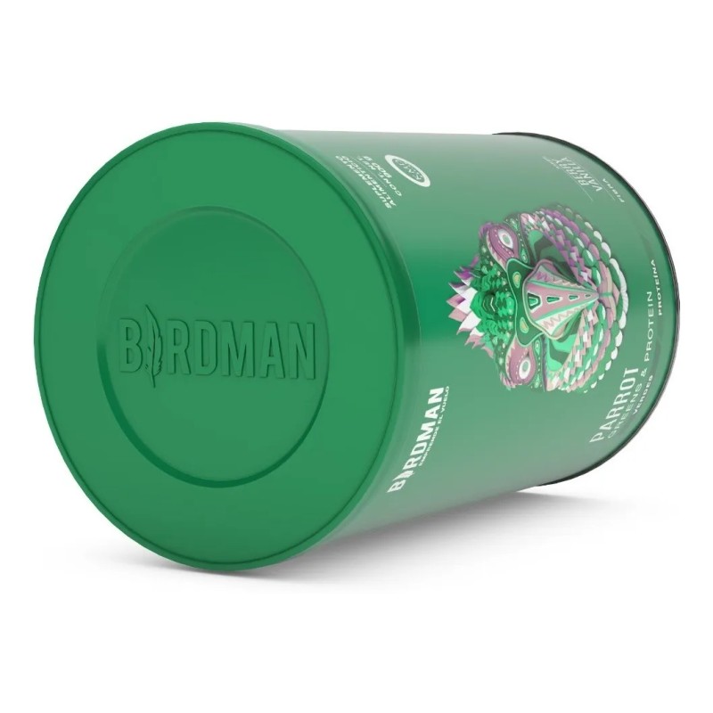 Súper-alimento Verde Parrot Greens & Protein 900g By Birdman