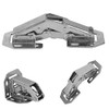 10Pcs Soft Close Cabinet Hinge Furniture Concealed Cupboard Door Hinges