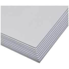 Moosgummi, A4 21x30 cm, Dicke 2 mm, weiß, 10Blatt