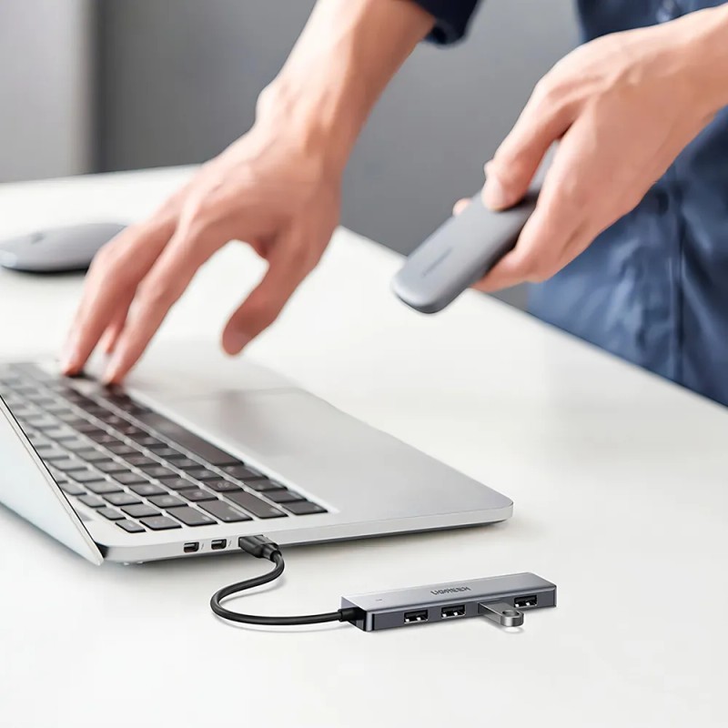 HUB 4 en 1 UGREEN USB a 4 USB 3.0,