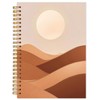 UNCDLV Boho Neutral Notebook, Abstract Sun Desert Journals for Writing,