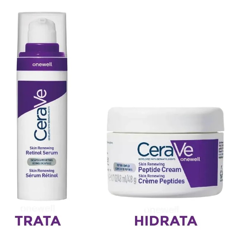 Kit Skincare Antiedad Renovacion Celular Con Retinol Cerave