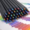 NAROSEBE Pack of 30 Rainbow Colouring Pencils, 7 in 1