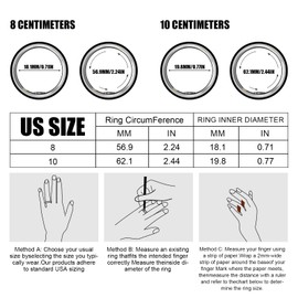 MEETSHERRY Smart Rings for Men Women Advanced Health Fitness Tracker Monitor Sleep Heart Rate Oximetry Activity Waterproof Compatible with iOS&Android White 10# (No Subscription Required)