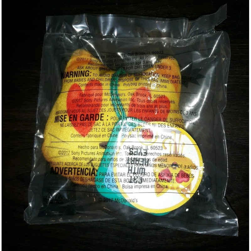 McDonald's NIP! McDonald's Emoji Happy Meal Toy # 7. Cat