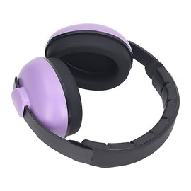 Noise Reducing Headphone NRR 31DB Sound Insulation Ear Muff Purple for Studying Working Sports Events