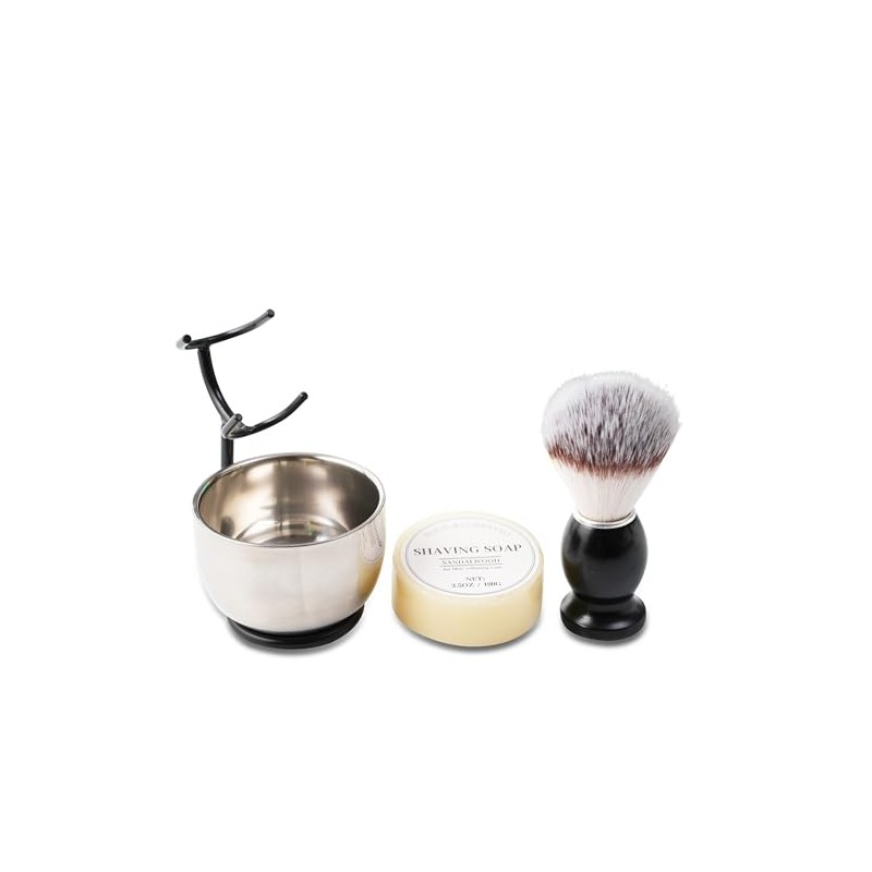 Shaving Brush Set for Men, 4pcs (Set 2)