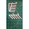 'Just Hanging' Ruler Storage, Compatible with IKEA SKADIS Pegboard, Ruler