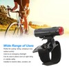 Bike Headlight, Multi Functional Small Helmet Light for Hiking for