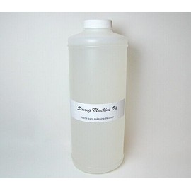1 Quart Clear White Sewing Machine Oil for Pegasus W562 Flatbed COVERSTITCH
