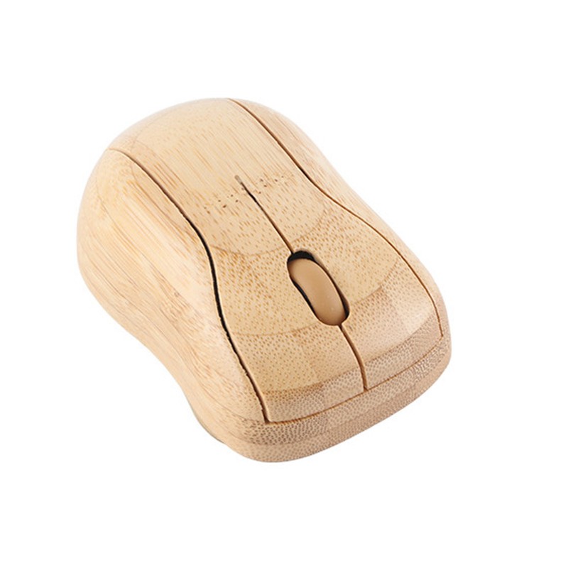 Computer Wireless Devices 2.4GHz Wireless Connection Plug and Play Bamboo