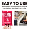 AIERLERZHEE Fire Blanket for Home and Kitchen,4 Pack,40" x 40"