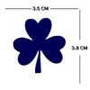 2 X irish Shamrock Semi Permanent Tattoo Waterproof Lasts 1-2