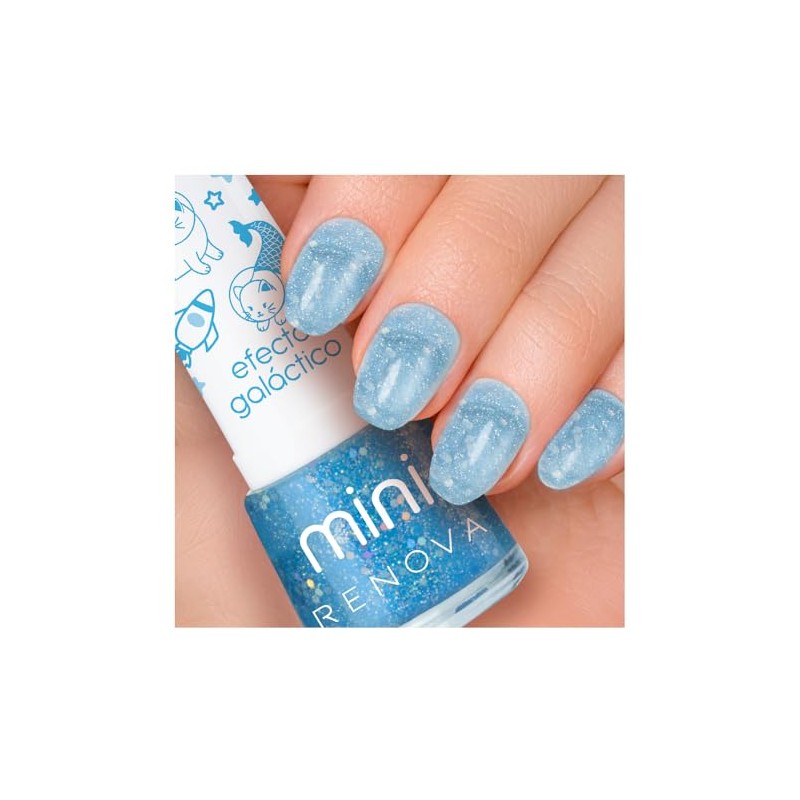 Renova Esmaltes para Uñas Mini duo Nebula y Brillo cada