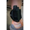 Bulldog Cases Black Ankle Holster (Fits Most Compact Auto's with