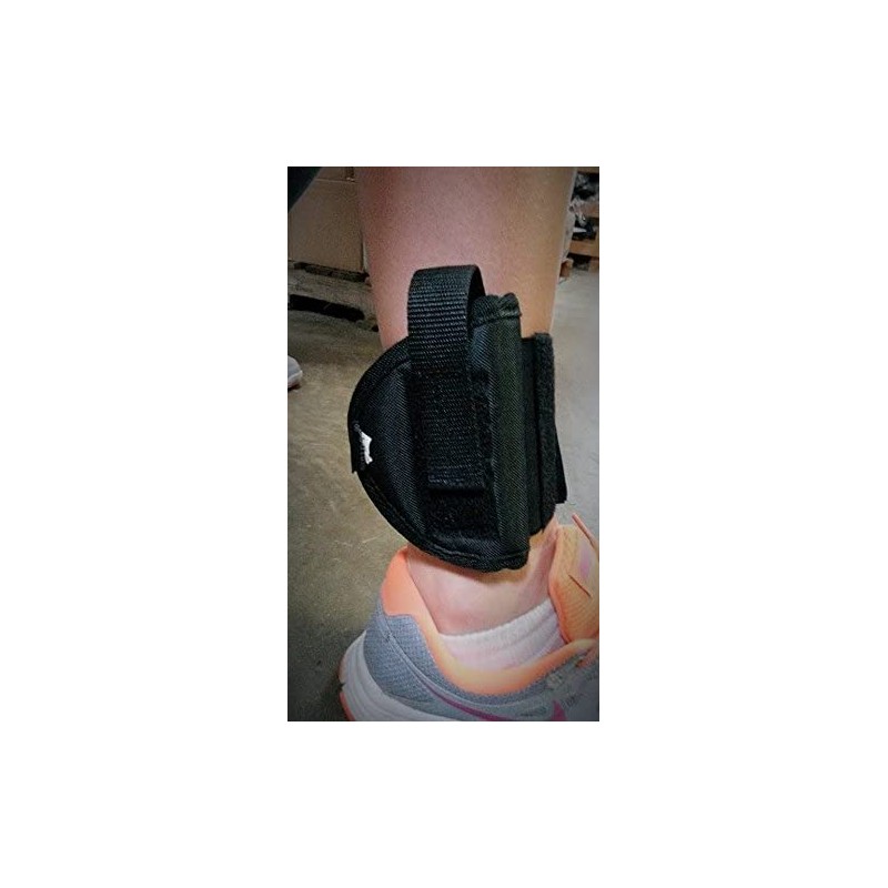 Bulldog Cases Black Ankle Holster (Fits Most Compact Auto's with