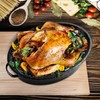 DIMESHY Roasting Rack, Black with Integrated Feet, Enamel Finished, Nonstick,