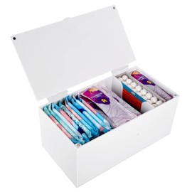 Contenedor de almacenamiento magnético de servilletas sanitarias, soporte de almohadilla para período, servilleta sanitaria, almohadilla y soporte de tampón para baño, dispensador de