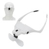 Headband Magnifier Helmet Structure 5 Magnifying Optical Lenses Ergonomic 2