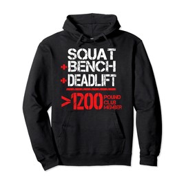 1200 Pound Club Member Pullover Hoodie