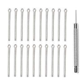 Aokelily Watch Pin 20PCS, Watch Band Spring Bar Watch Repair Kit Watchband Link Cotter Pin 10-26MM for Watchmaker for Watch Repair Shop (14MM)