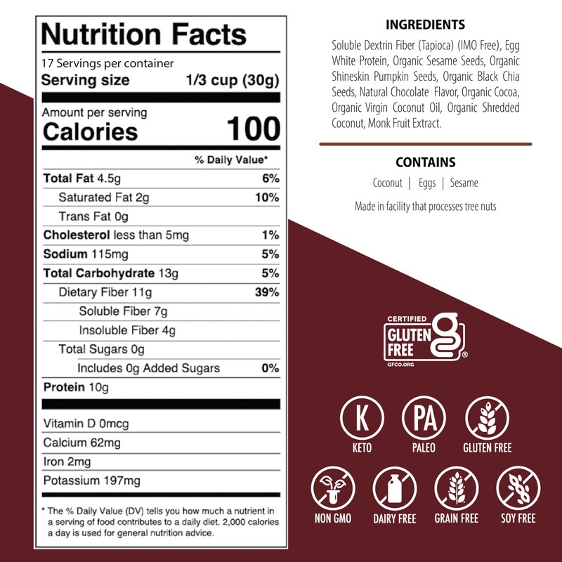 Julian Bakery® ProGranola® Cereal | Chocolate | 13g Protein |