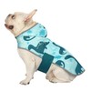 HDE Reversible Dog Raincoat Hooded Slicker Poncho Rain Coat Jacket