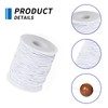 Tabanzhe Elastic Beading Cord Thread,100M Elastic String Band,Jewelry Making Elastic
