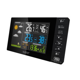 La Crosse Technology Weather Station-BLA WS6827 Screen English Color Black