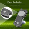 Pwshymi Stainless Steel Golf Pitchfork Foldable Golf Divot Tool Switchblade
