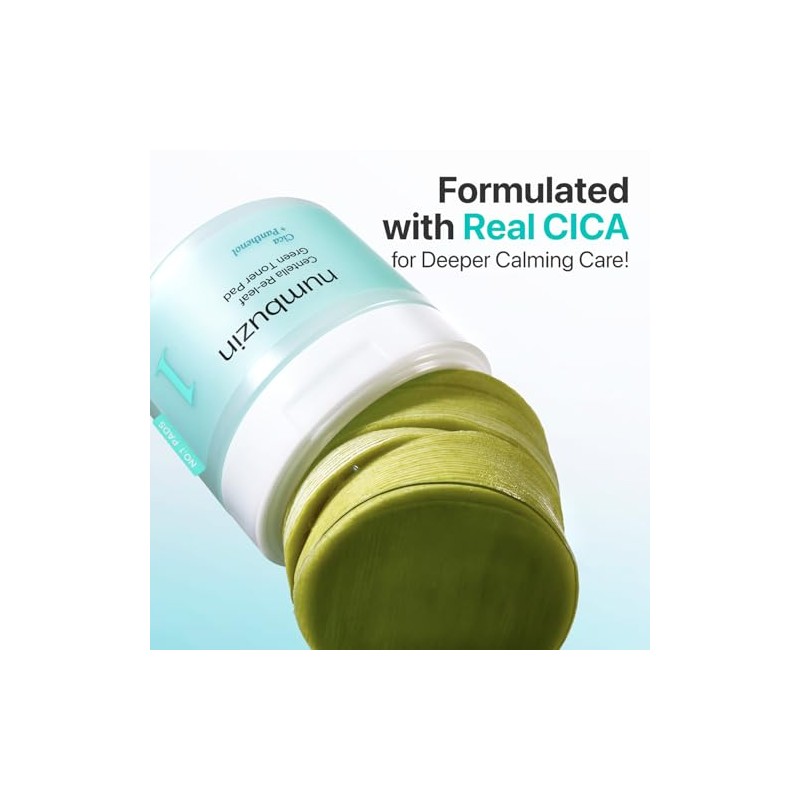 No.1 Centella Re-Leaf Green Toner Pad
