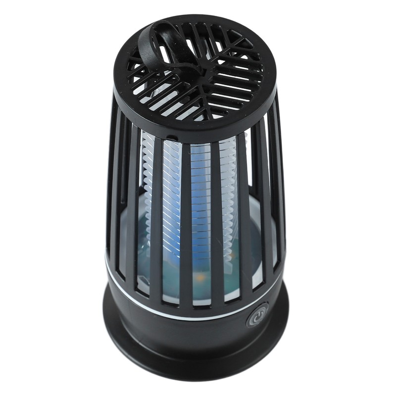Electric Fly Killing Light PP USB Rechargeable Silent Fly Trap