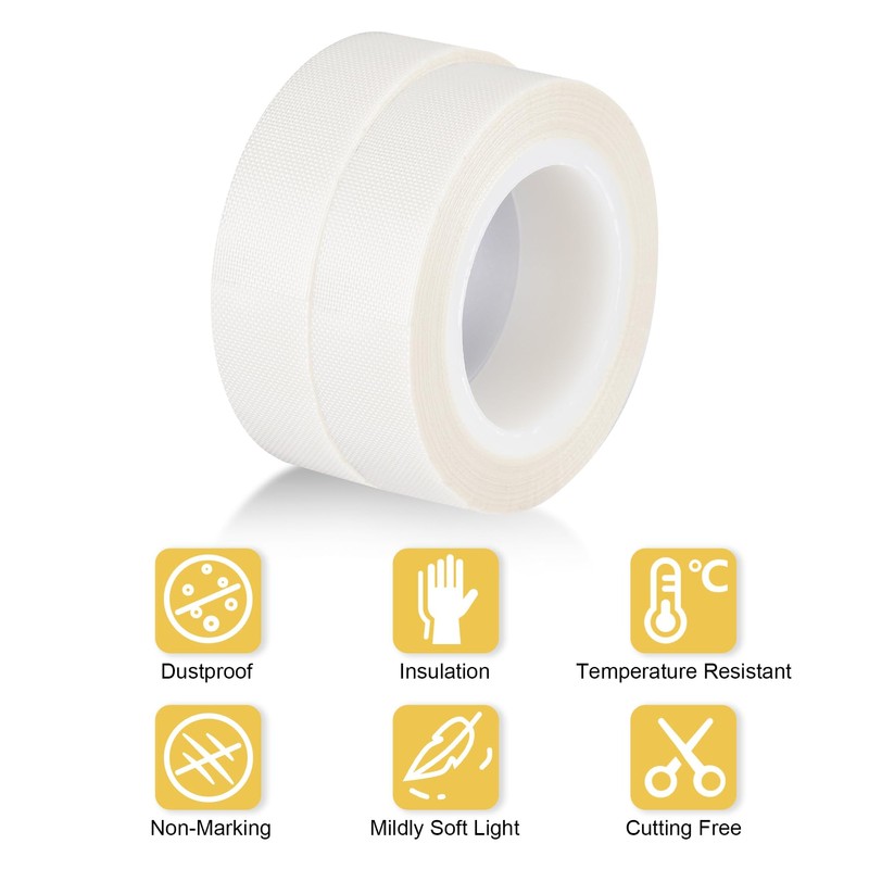 Meking 2PCS LED Light Strip Masking Tape 0.59 in x