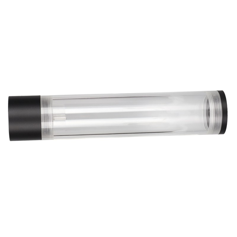 Water Cooling Reservoir 240mm/9.4in Length G1/4in Thread 50mm/2.0in Diameter Tube