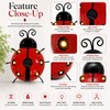Solar Ladybug Light for Outdoor Decor – IP65 Metal Hanging