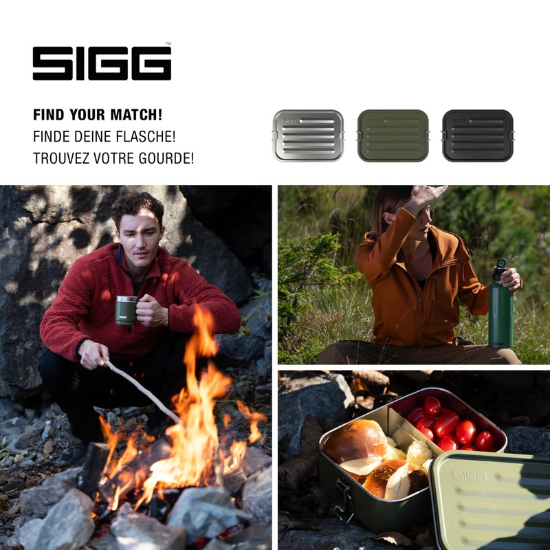 SIGG Gemstone Box Beige Lunch Box, Leak-proof Lunch Box for
