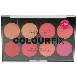 Technic Colour Fix Blush Palette, 3.5 g, Pack of 8