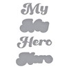 Spellbinders My Hero Etched Dies