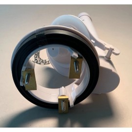 NUFLUSH Flapper Valve 3.25 inch Assembly, For one piece toilets.