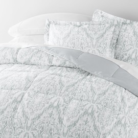 Linen Market Reversible Queen/Full Comforter Set (3 Piece) - Bring Luxury Home with Our Soft and Lightweight Down Alternative Comforters Queen Size - This Includes Your Comforter and 2 Pillow Shams