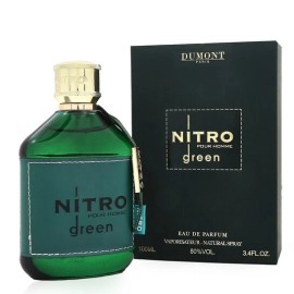Dumont Nitro Green Eau De Parfum Spray 3.4 oz for Men