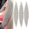 Ocean Wave Crochet Hair 30 Inch Deep Wave Braiding Hair