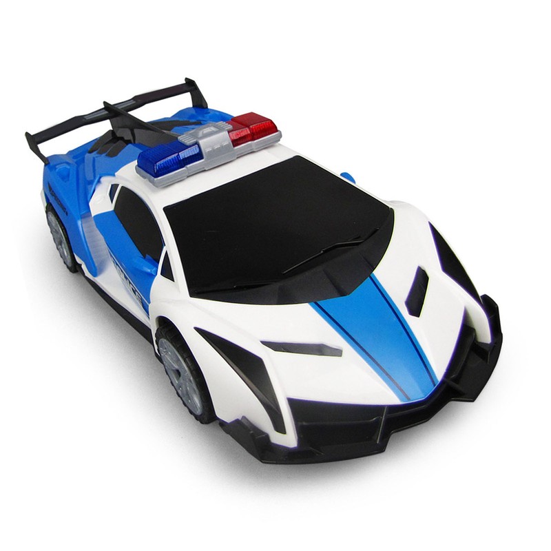 Policed Car with Colorful Light Sounds 360 Speed Drifting Policed